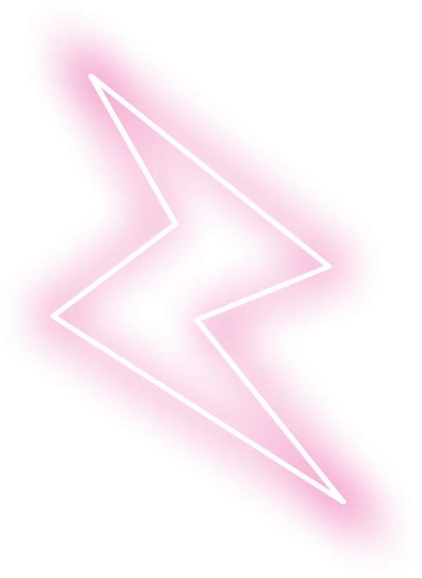 neon glow line purple
